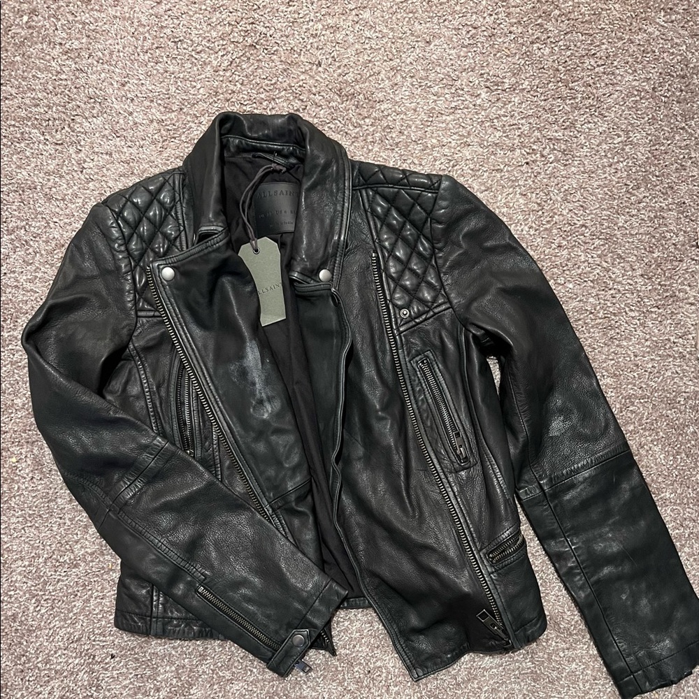 Allsaints womens cargo jacket NWT FLAWED